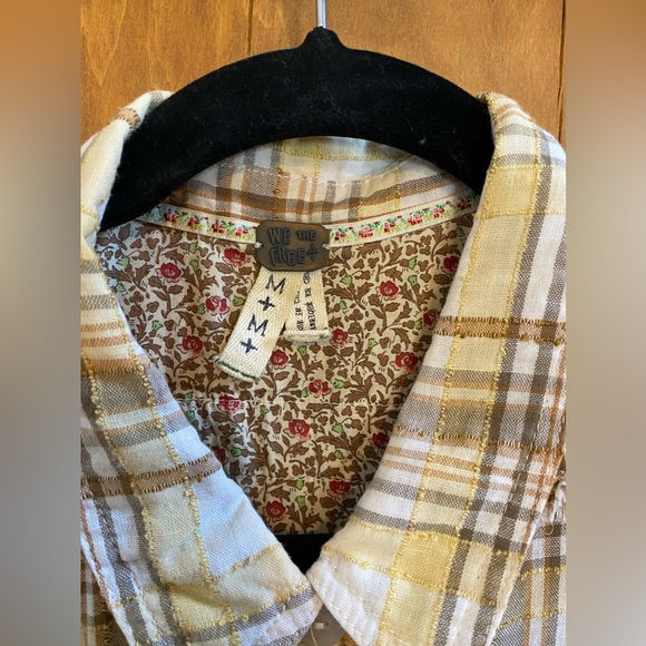 Free People Plaid button down - Picture 2 of 4